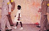 Norman Rockwell The problem we all live with painting